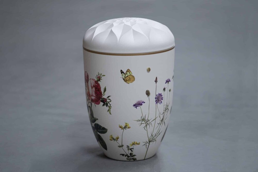 Fryd urne med Blomstereng